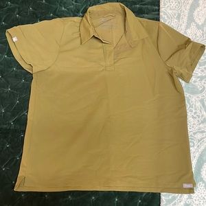 FIGS scrub set in Olive Martini.